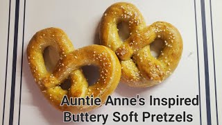 Auntie Anne's Inspired Buttery Soft Pretzels