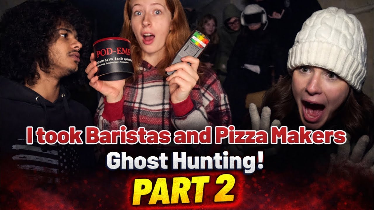 I took baristas and Pizza Makers to a Morgue in a haunted infirmary.