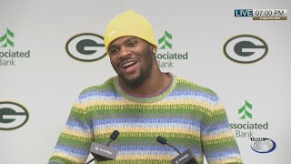 WATCH: Micah Parsons' introductory press conference to Packers faithful at Lambeau Field