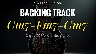 Guitar Backing track in C minor | 98 BPM | Loop Chords progression 