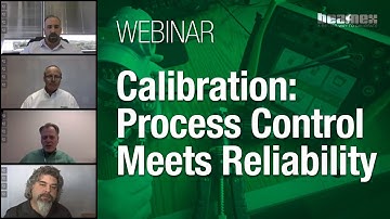 Calibration process control meets reliability webinar