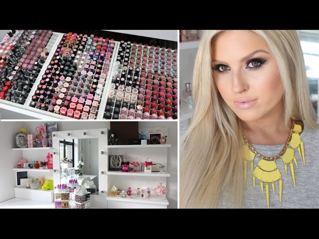 My Makeup Collection Storage 2017