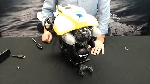 VideoRay Basic Training Video #15 - Installing the BlueView Sonar Skid on the VideoRay Pro 4