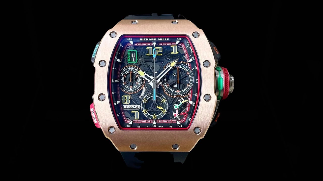 Richard Mille RM 65-01 Rose Gold Split 