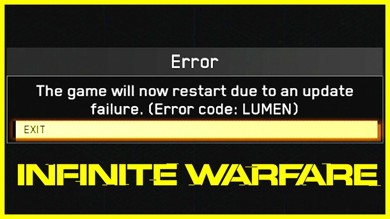 Error Code: LUMEN (Infinite Warfare Beta) - YouTube Error Code: LUMEN (Infinite Warfare Beta) - YouTube