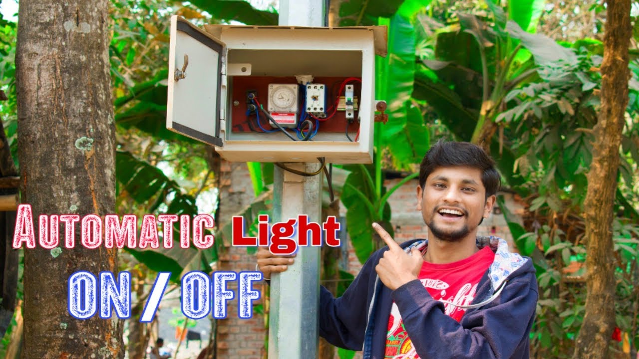 Street Automatic light ON OFF system | Big street light project 🔥🔥 ...