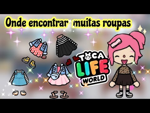 DECORAÇÃO GRÁTIS - LOJINHA DE ROUPAS! (Toca Life World) 