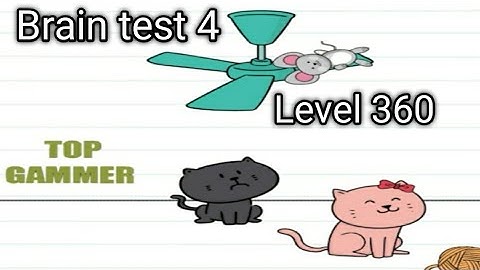 brain test 4 level 360 gameplay walkthrough Solution