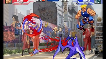 Capcom Fighting Evolution - Ryu & Guile - Full Gameplay - HARDEST (No Commentary)