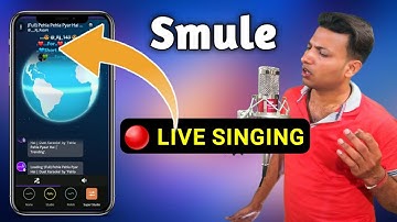 🔴 Smule Live Singing || Smule Live Jam Tutorial | Smule App How To Use | Smule | Smule App