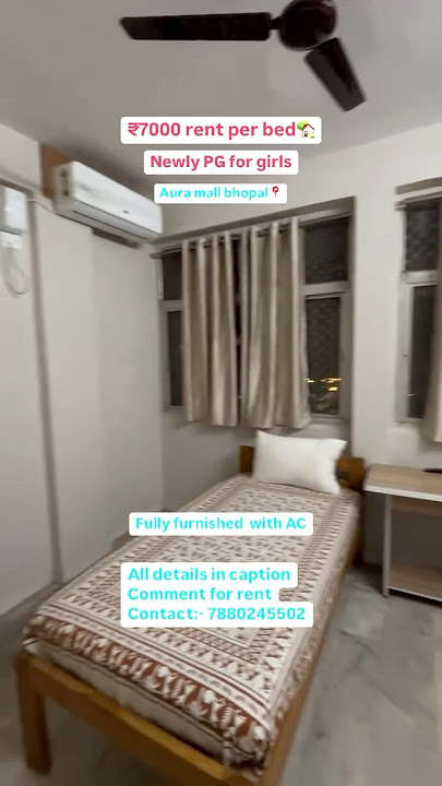 Fully furnished pg in bhopal🏡 #bhopal #home #pg #hostel #hostellife #payingguest