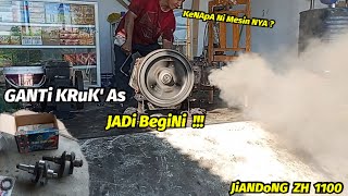 NekaT Servis Diesel Langka !! Apa Bisa Hidup Lagi ini Jiandong ZH 1100