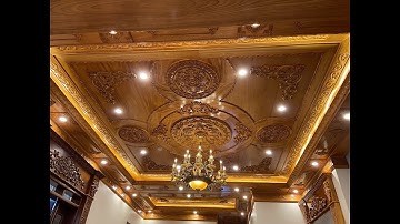 Trần gỗ tân cổ điển đẹp đẳng cấp nhà bác Mạnh Toàn - Thường Tín- Hà Nội