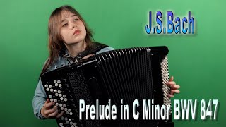 MARIA TELESHEVA - J.S Bach - Prelude in C Minor BWV 847