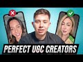 How to find the PERFECT UGC Creator