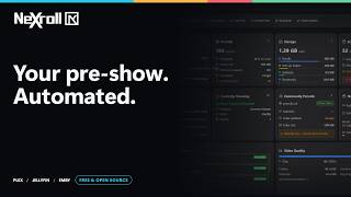 NeXroll — Automated Preroll Manager for Plex, Jellyfin & Emby