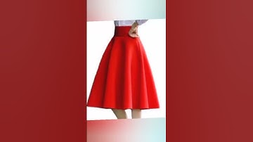 cách tự cắt chân váy xòe 360° siêu dễ xem video 418✅ đường link video mũi tên dòng trên