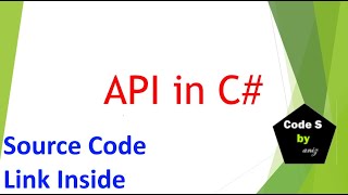 ASP.NET Web API tutorial for beginners in C# 2022