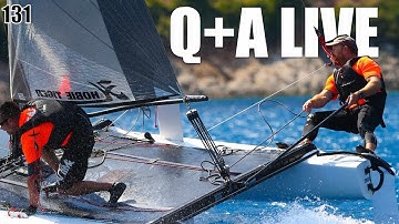 Q+A Live - Your Catamaran Sailing Questions Answered.