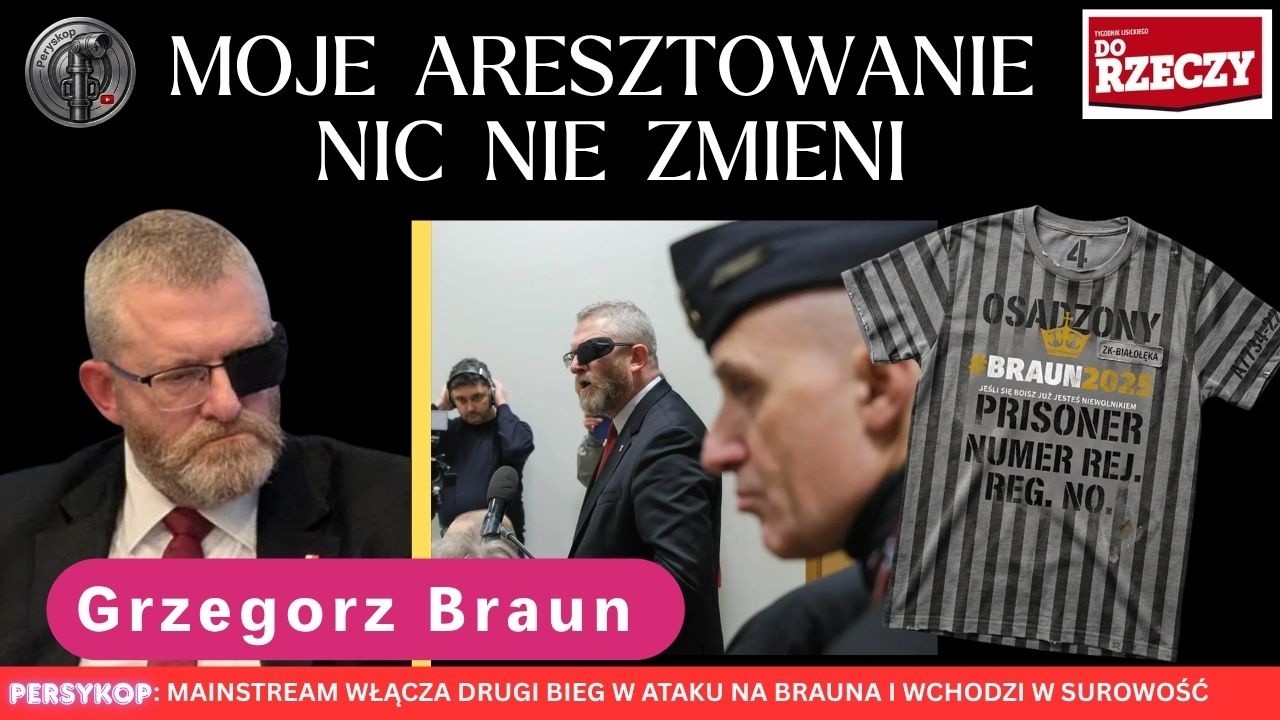 Miniatura: Grzegorz Braun - mamy scenariusze na moje...