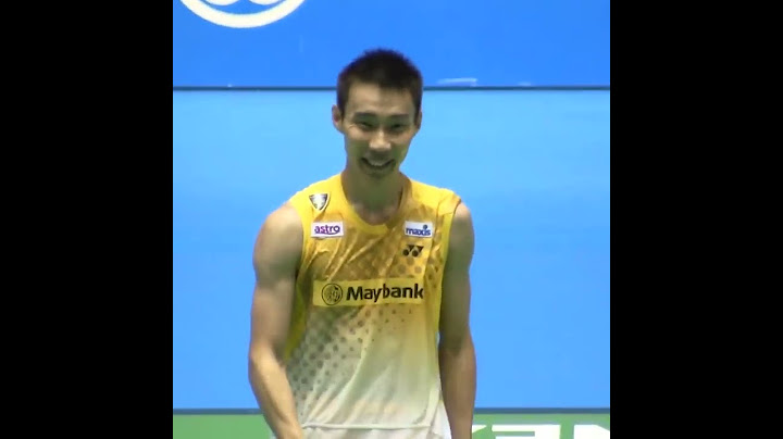 He shocked Lee Chong Wei with his trickshots