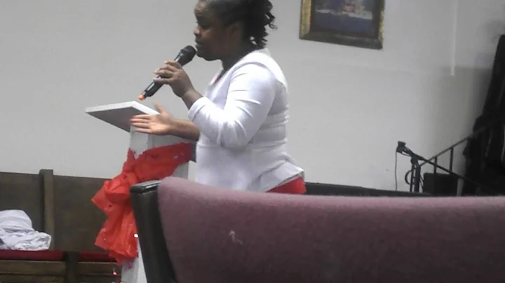 Dont go to HELL...SIS Peters ministering the word