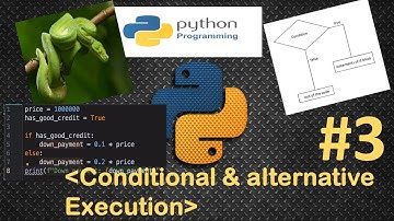 Conditional and Alternative execution !! | Python programming | Python language.