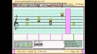 Mario Kart 7: Menu Theme - Mario Paint Composer
