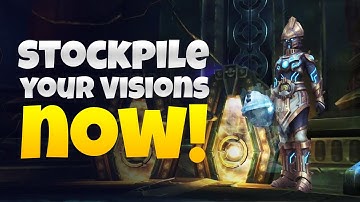 Stockpile your extra horrific visions & coalescing visions NOW!