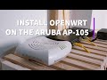OpenWRT - Install OpenWRT on Aruba AP-105