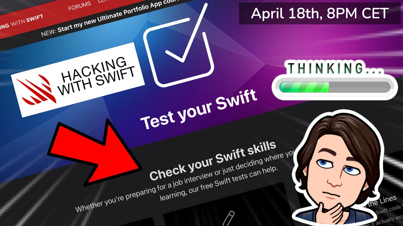 Let's test our knowledge of Swift! (With @Paul Hudson quizzes) - YouTube
