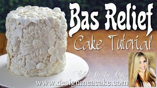 Bas Relief Style Cake Decorating Tutorial