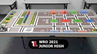 WRO 2021 Junior High - EV3 (Large Motor) Solving Parked Car