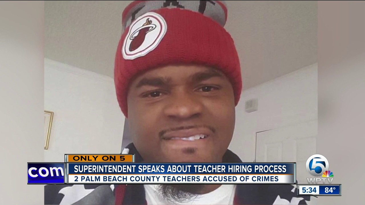 Palm Beach County School Superintendent Robert Avossa speaks about teacher hiring process