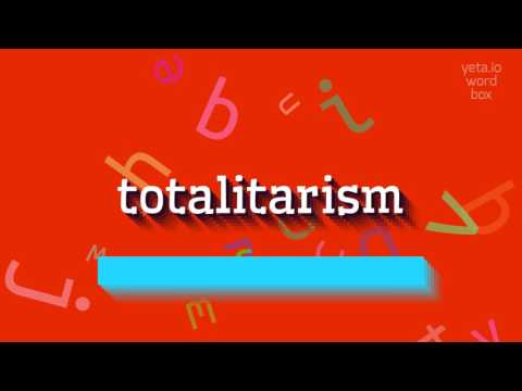 Video: Totalitaarne režiim. Mis on totalitarism? Totalitarismi tunnused, tunnused, olemus