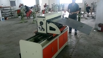 zigzag feeder for round sheet blanking line