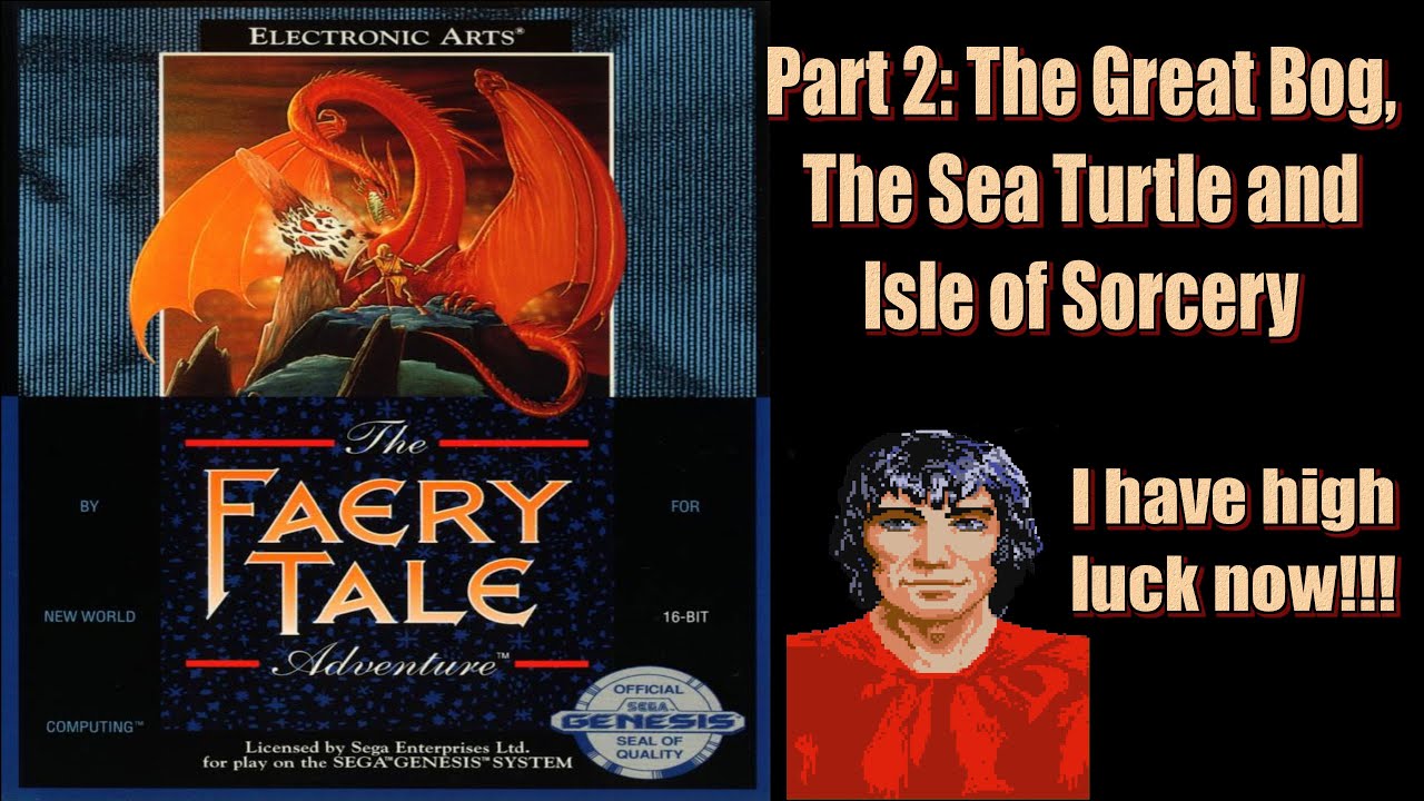 The Faery Tale Adventure 【中古・genesis北米版】