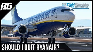 Should I Quit Ryanair? | PMDG 737 | MSFS Airline Pilot Career (Part: 3)