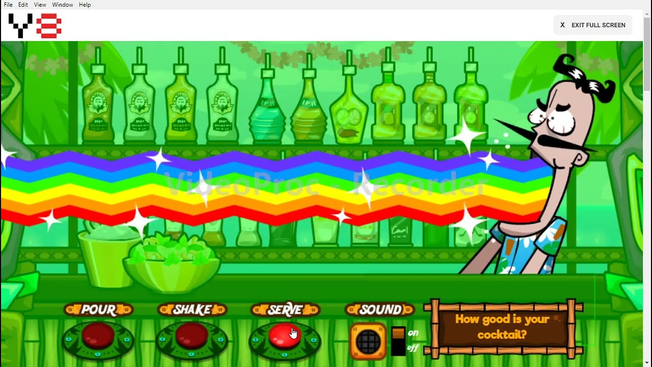 BARTENDER THE RIGHT MIX ALL END