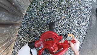 THE BEST WAY TO REMOVE LEAVES FROM ROCKS | BLOWER VS VACUUM YARD WORK | TORO BLOWER/VAC REVIEW DEMO