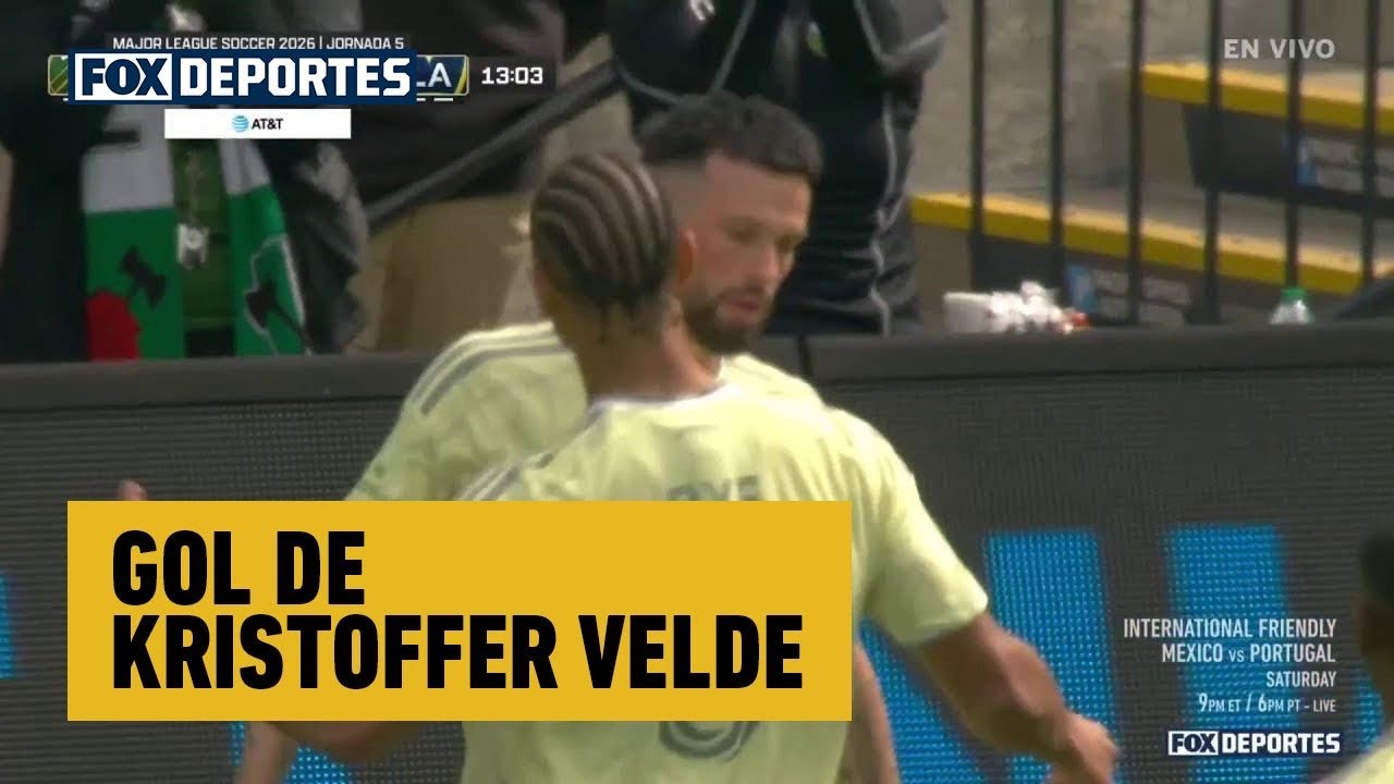 🥳😲 GOAL BY KRISTOFFER VELDE | Portland Timbers 1-0 LA Galaxy