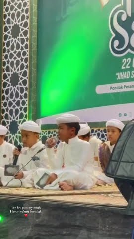 VIRAL SUARA MERDU ANAK HADROH ASSALAMUALAIK