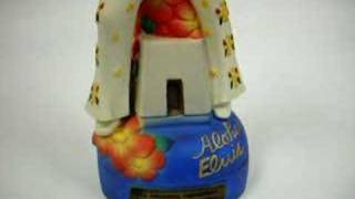 Aloha Elvis Whiskey Decanter Music Box