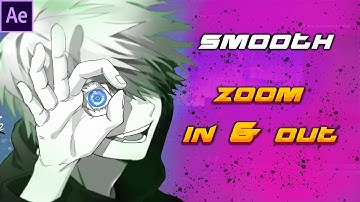 Smooth Zoom in/out Transition in After Effects | AMV Tutorial