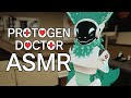 Furry asmr ear examination roleplay whispering  tapping sounds