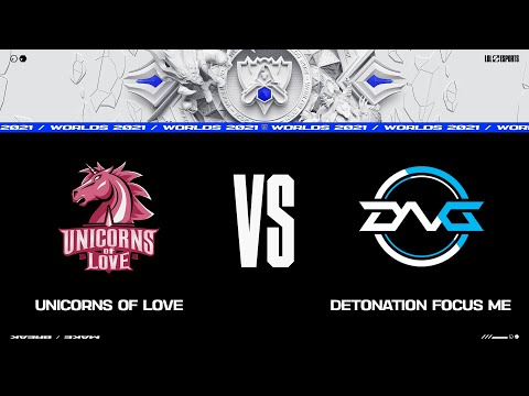 UOL vs. DFM | Play-In Groups | 2021 World Championship | Unicorns of Love vs. DetonatioN FocusMe