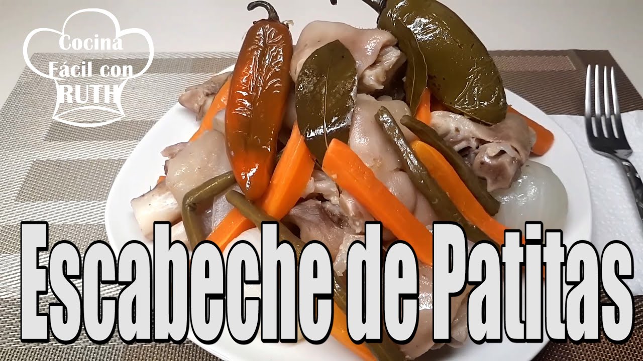Escabeche De Patitas de Cerdo/Puerco
