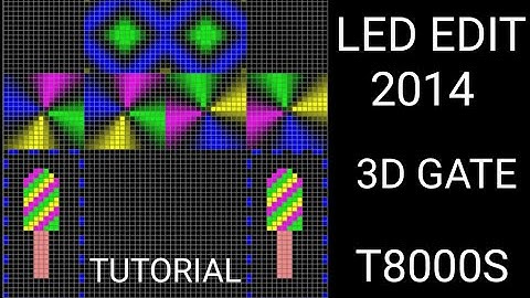 LED EDIT 2014  3D GATE DESIGN