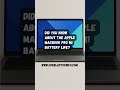 Did you know about the Apple Macbook Pro M1 battery life? #macbookpro