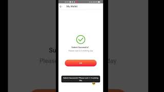 Vidmate Cash App Payment Proof Live Withdraw T4y2 0 Shorts